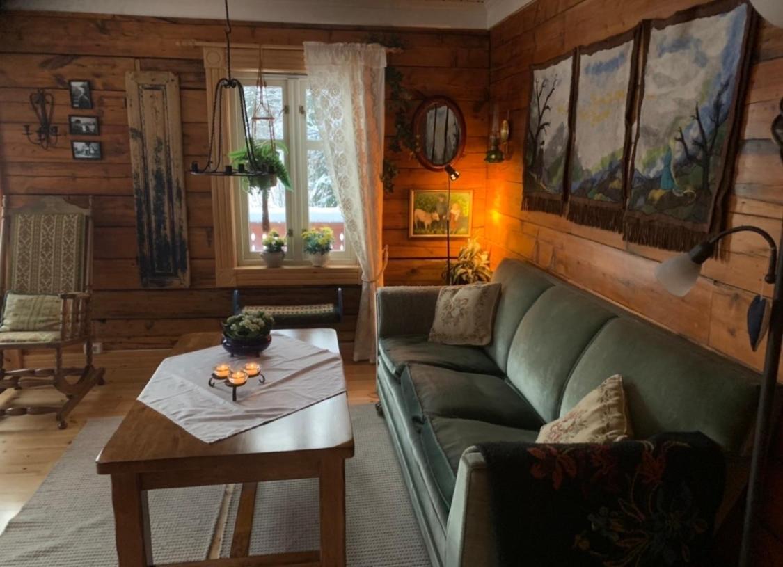 100 Years Old Norwegian Log House In Tromso Villa Exterior photo